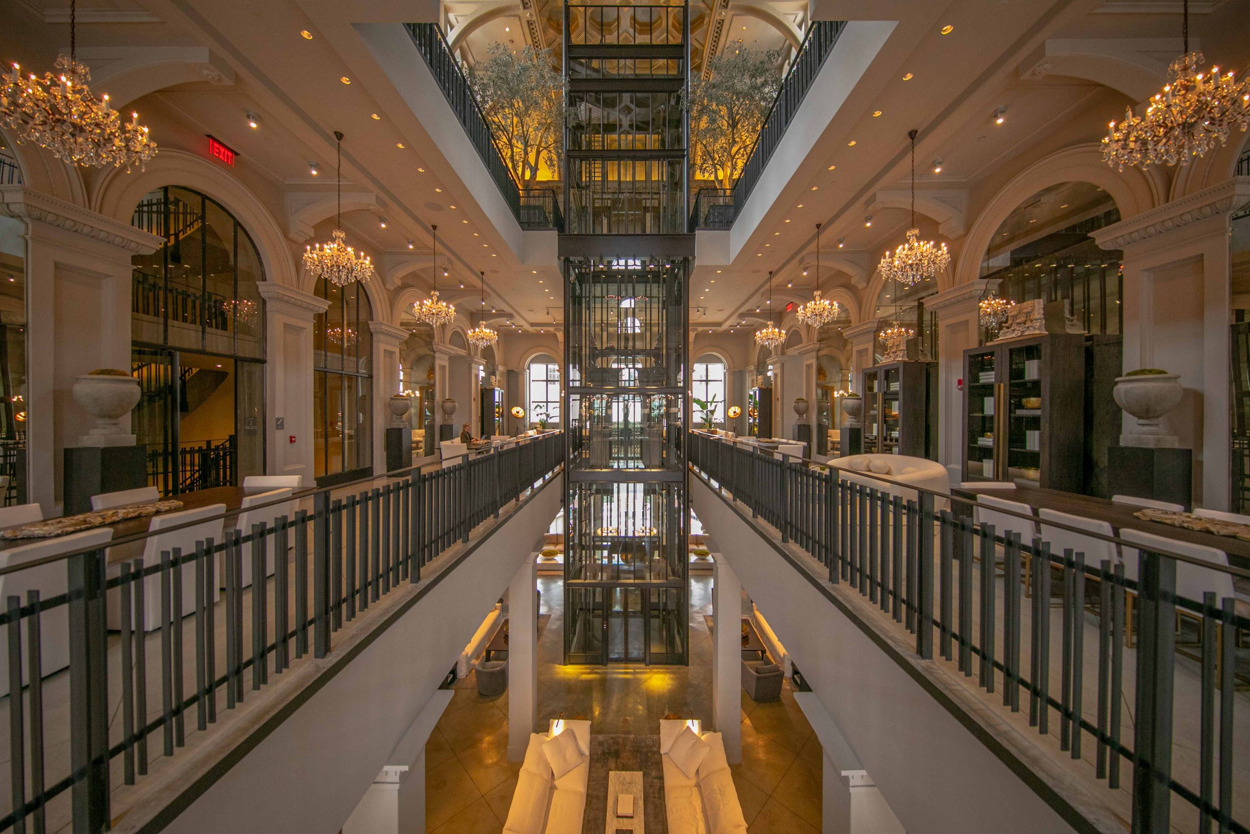 beautiful elevator in massachusetts