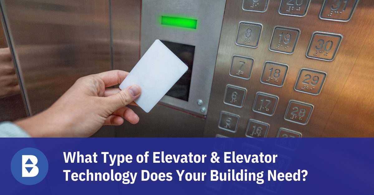 Type of elevator and elevator technology